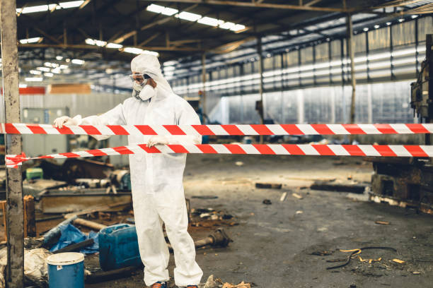 Professional Crime Scene Cleanup technician working in Fenton, MO